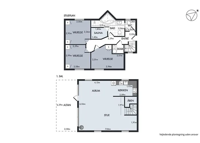 度假居 Cozy Ideal For Families, Just 150 Metres From The Sea 格雷诺